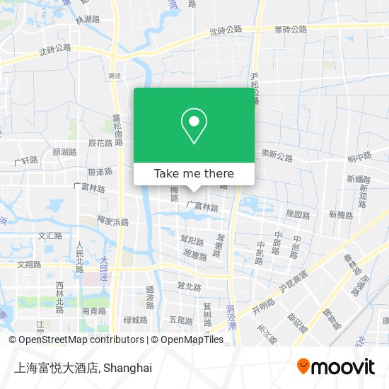 上海富悦大酒店 map