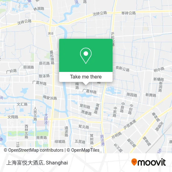 上海富悦大酒店 map