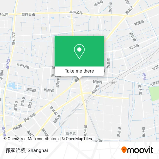 颜家浜桥 map