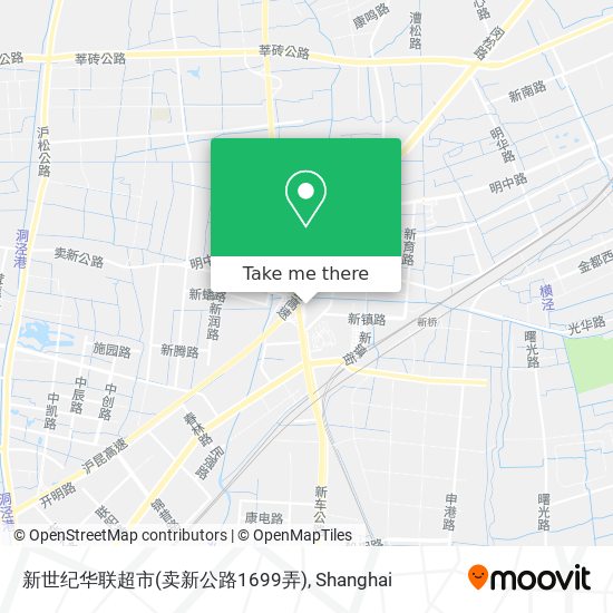新世纪华联超市(卖新公路1699弄) map