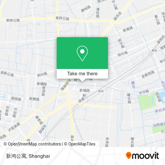 新鸿公寓 map