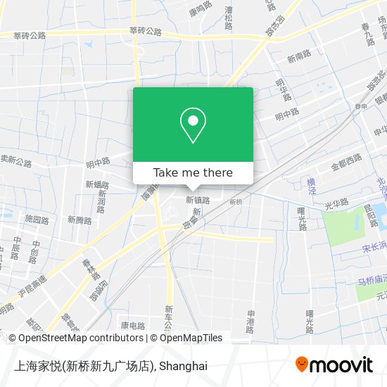 上海家悦(新桥新九广场店) map