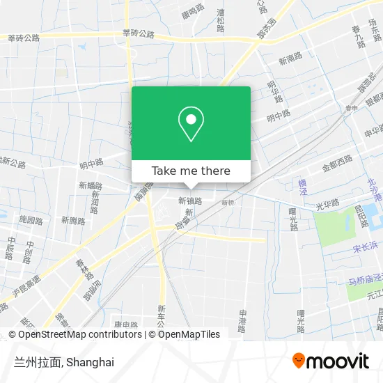 兰州拉面 map