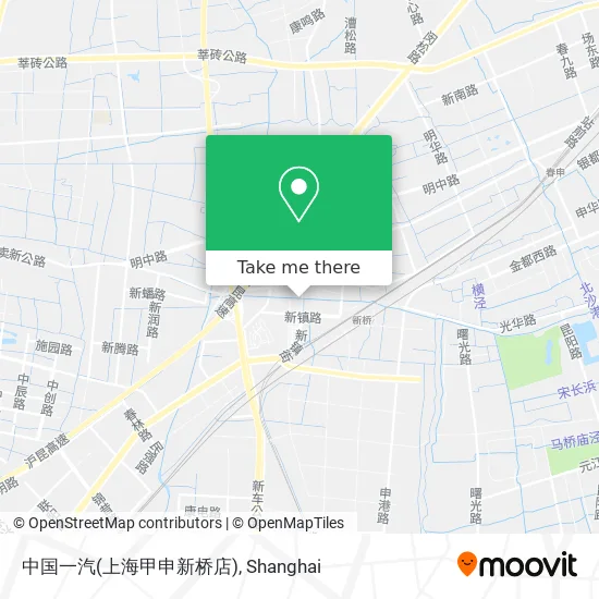 中国一汽(上海甲申新桥店) map