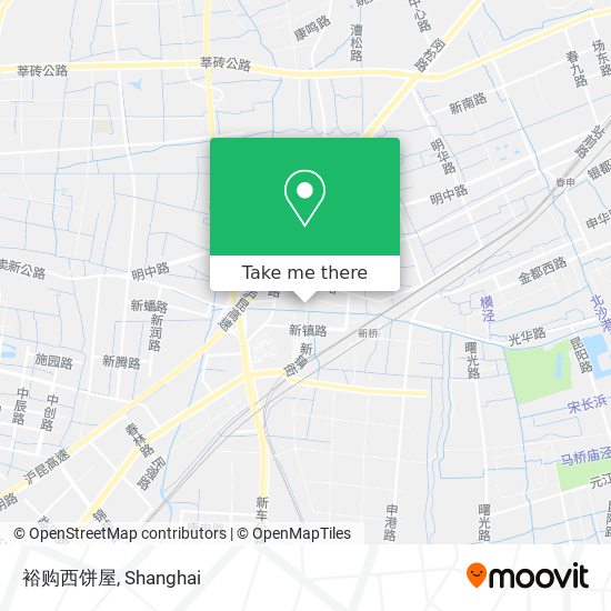 裕购西饼屋 map