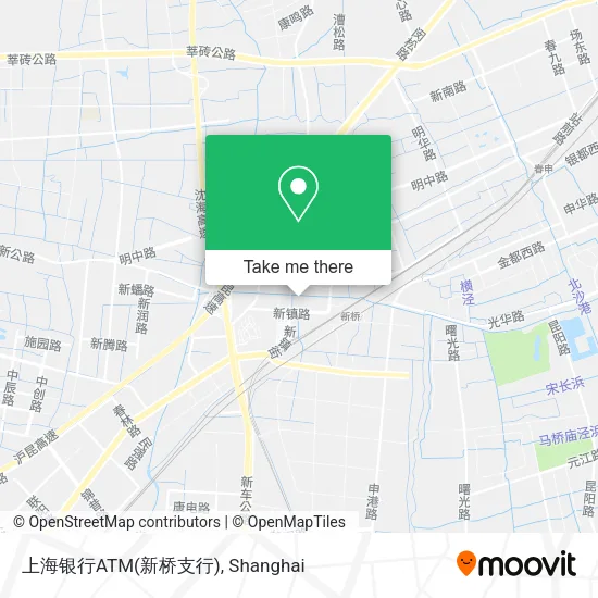 上海银行ATM(新桥支行) map