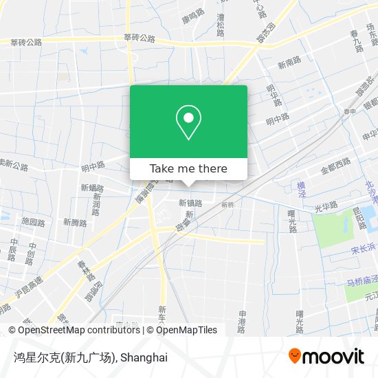 鸿星尔克(新九广场) map
