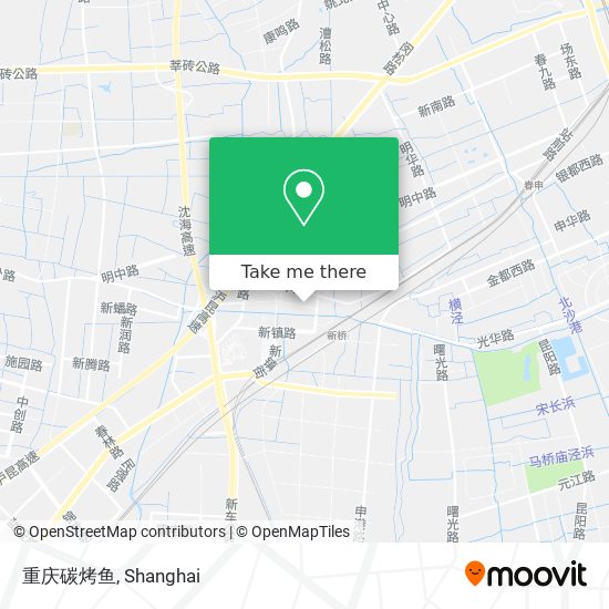 重庆碳烤鱼 map