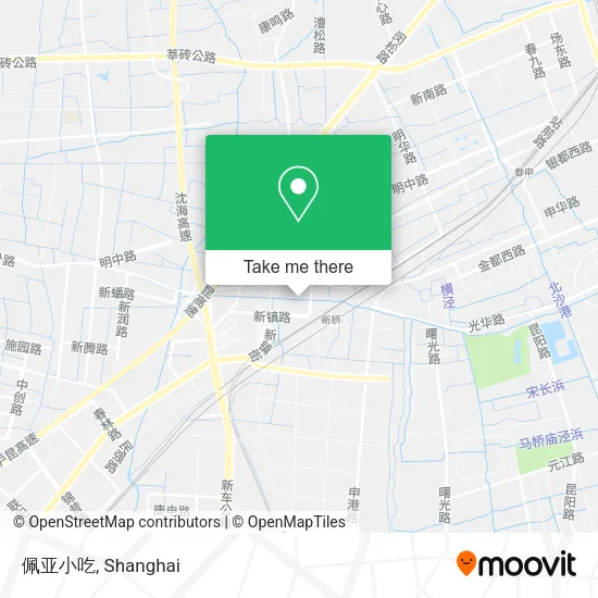佩亚小吃 map