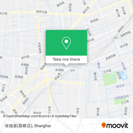 肯德基(新桥店) map