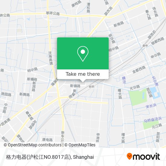 格力电器(沪松江NO.8017店) map