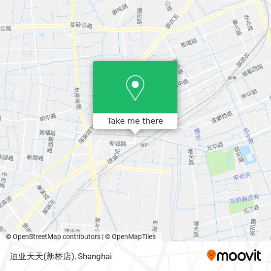 迪亚天天(新桥店) map