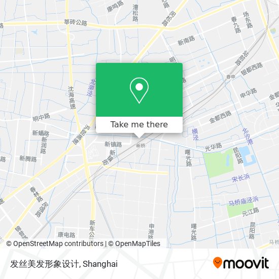 发丝美发形象设计 map