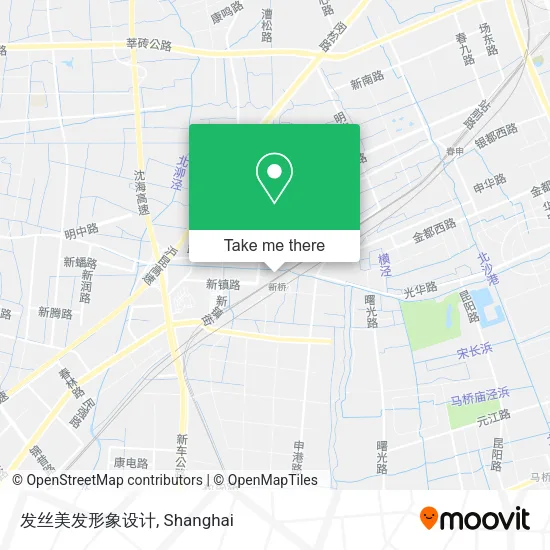 发丝美发形象设计 map