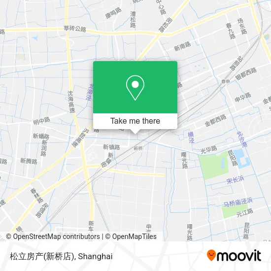 松立房产(新桥店) map