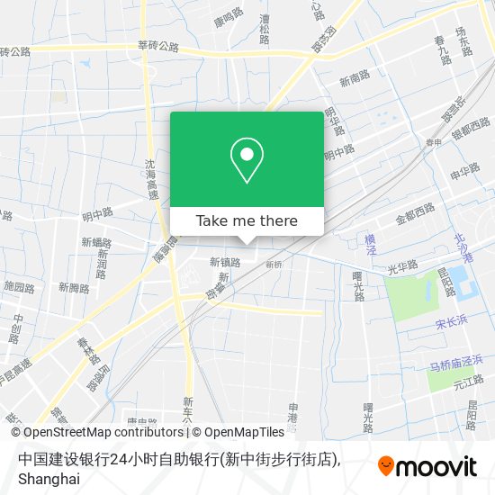 中国建设银行24小时自助银行(新中街步行街店) map