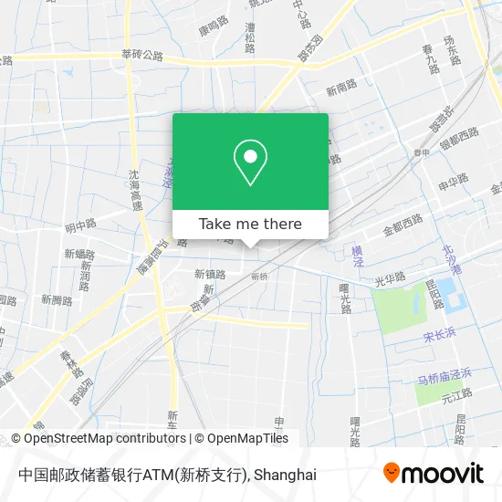 中国邮政储蓄银行ATM(新桥支行) map