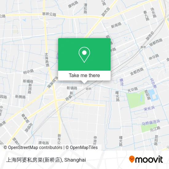 上海阿婆私房菜(新桥店) map