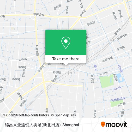锦昌果业连锁大卖场(新北街店) map