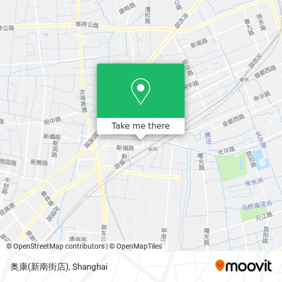 奥康(新南街店) map