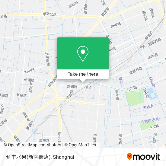 鲜丰水果(新南街店) map