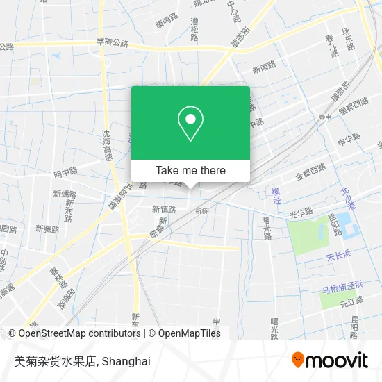 美菊杂货水果店 map