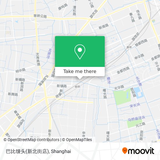 巴比馒头(新北街店) map