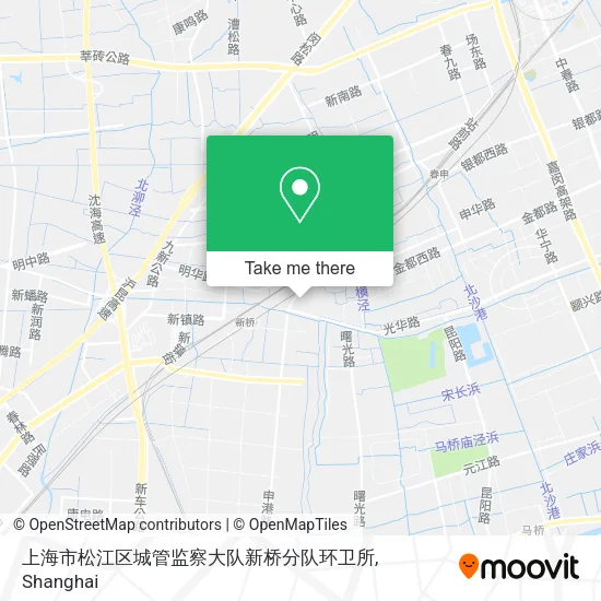 上海市松江区城管监察大队新桥分队环卫所 map