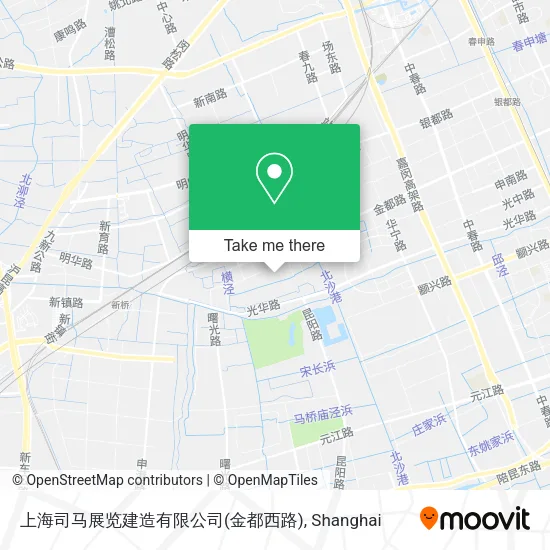 上海司马展览建造有限公司(金都西路) map