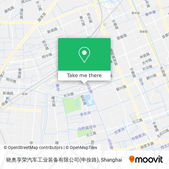 晓奥享荣汽车工业装备有限公司(申徐路) map