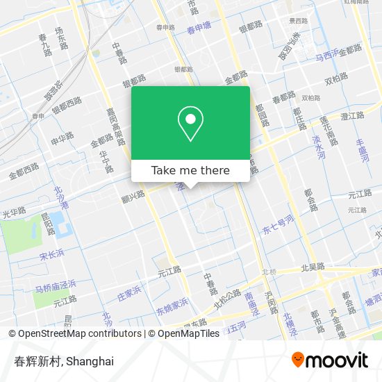春辉新村 map