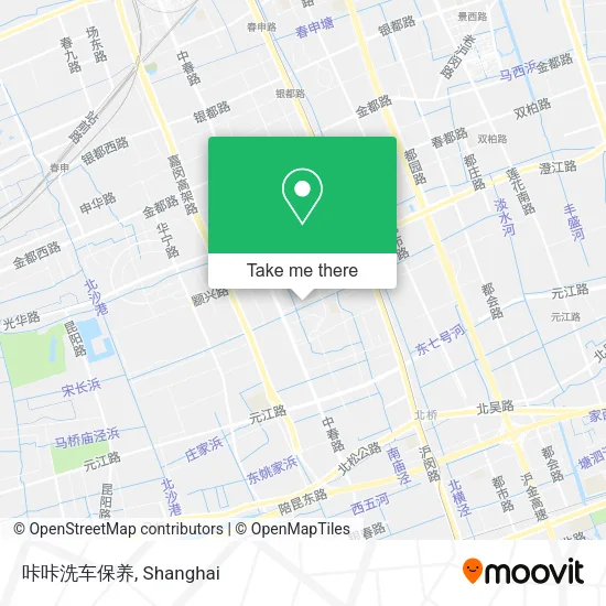 咔咔洗车保养 map