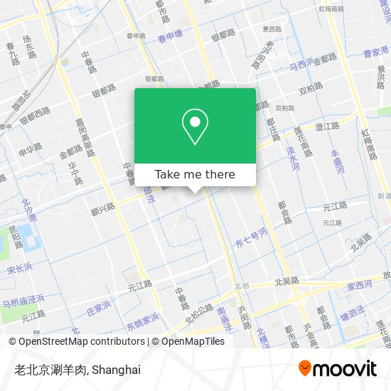 老北京涮羊肉 map