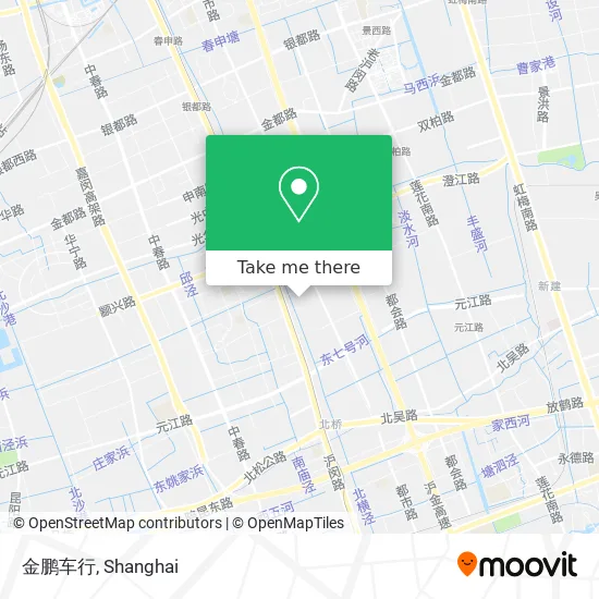 金鹏车行 map