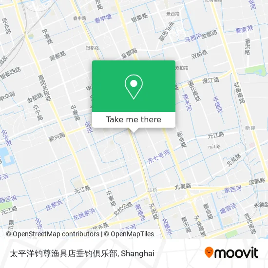 太平洋钓尊渔具店垂钓俱乐部 map