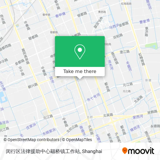 闵行区法律援助中心颛桥镇工作站 map