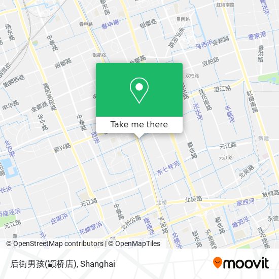 后街男孩(颛桥店) map