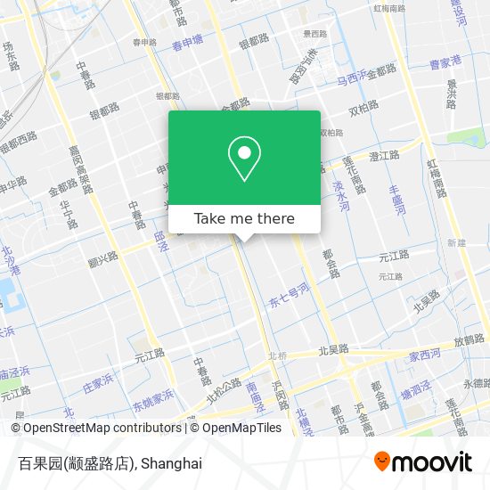 百果园(颛盛路店) map