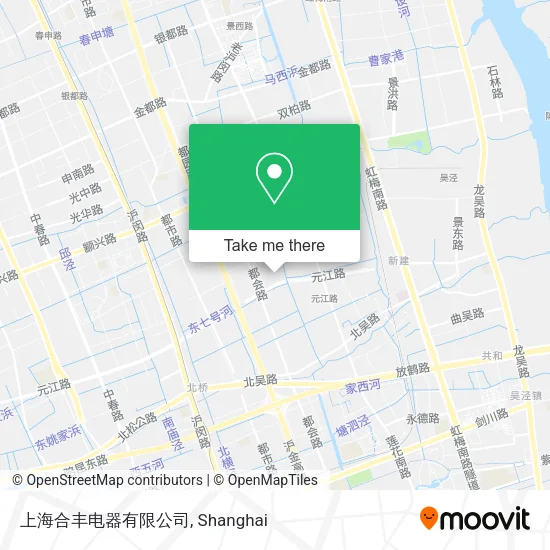 上海合丰电器有限公司 map