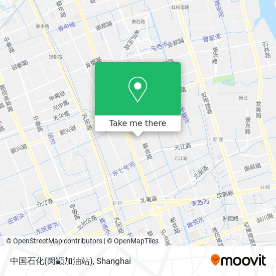 中国石化(闵颛加油站) map