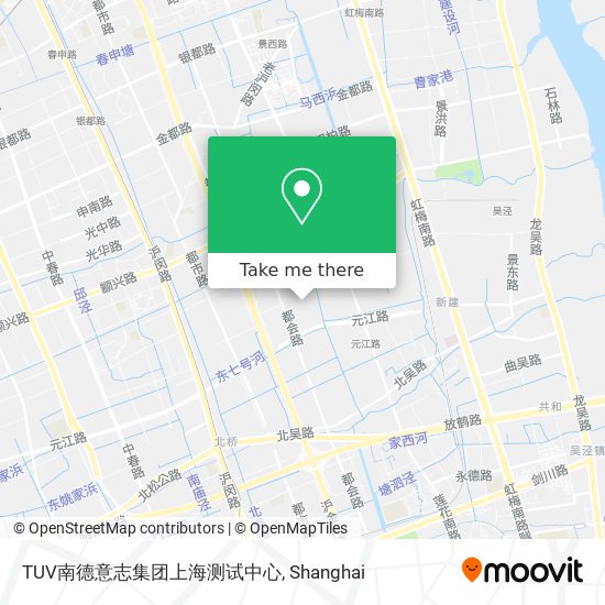 TUV南德意志集团上海测试中心 map
