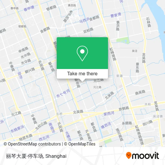 丽琴大厦-停车场 map