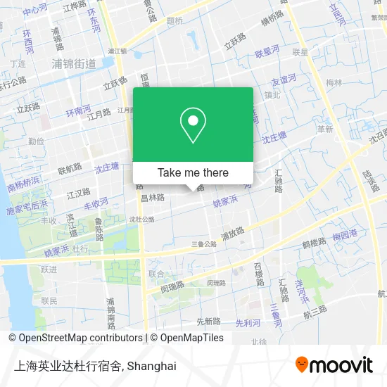 上海英业达杜行宿舍 map