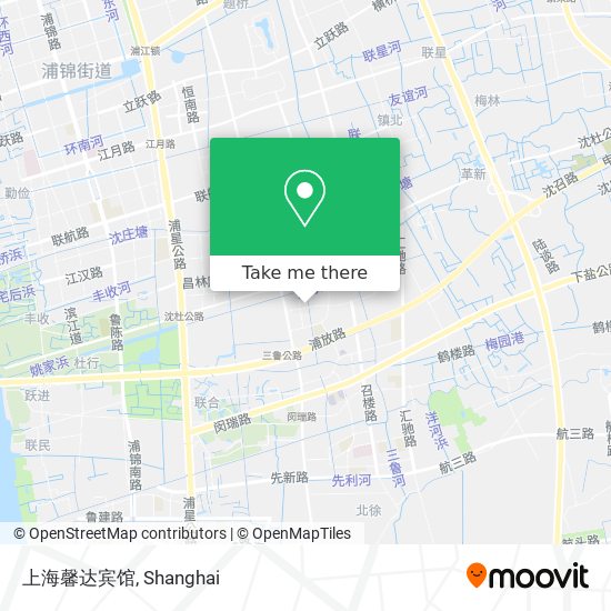 上海馨达宾馆 map