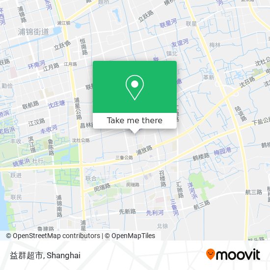 益群超市 map