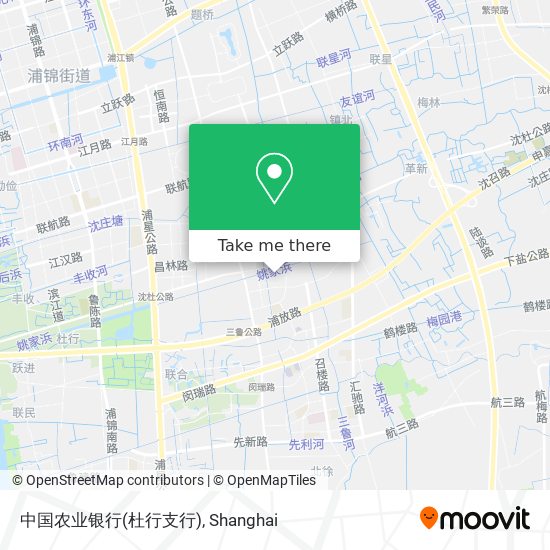 中国农业银行(杜行支行) map