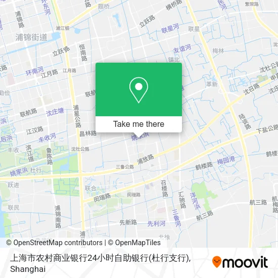 上海市农村商业银行24小时自助银行(杜行支行) map