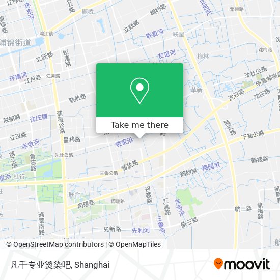 凡千专业烫染吧 map
