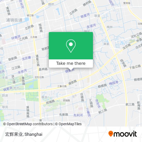宏辉果业 map