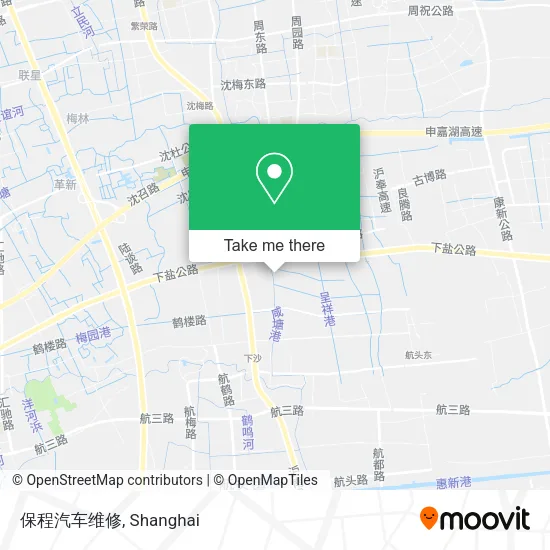 保程汽车维修 map